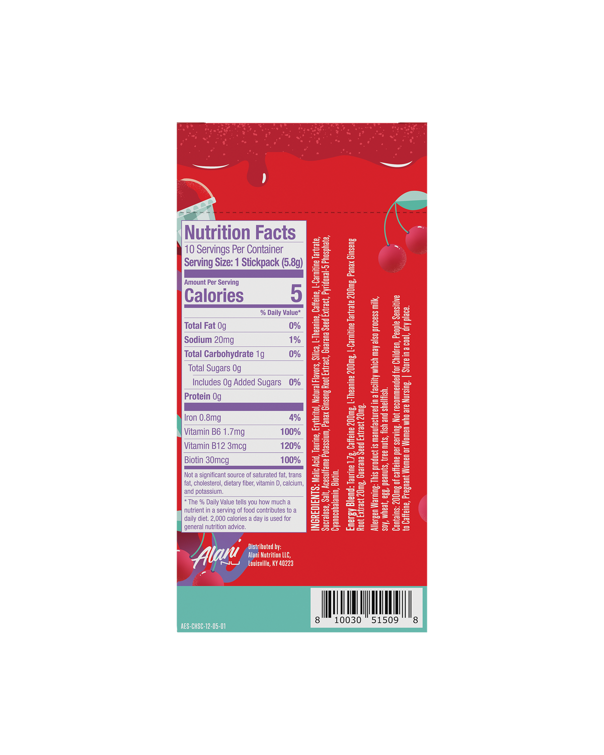 Alani Nu Energy Sticks (10 Pack)