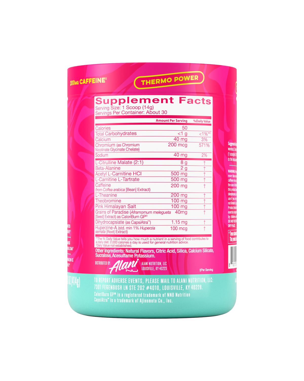 Alani Nu Pre-Workout+ Burn (30 Servings)