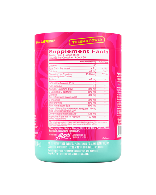 Alani Nu Pre-Workout+ Burn (30 Servings)