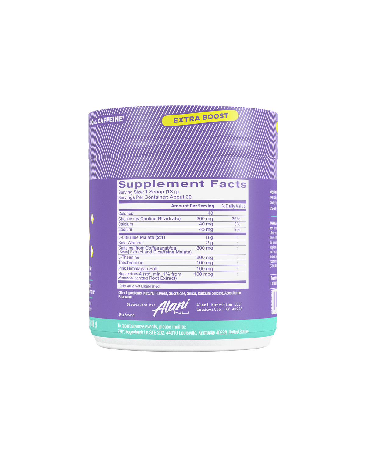 Alani Nu Pre-Workout+ (30 Servings)