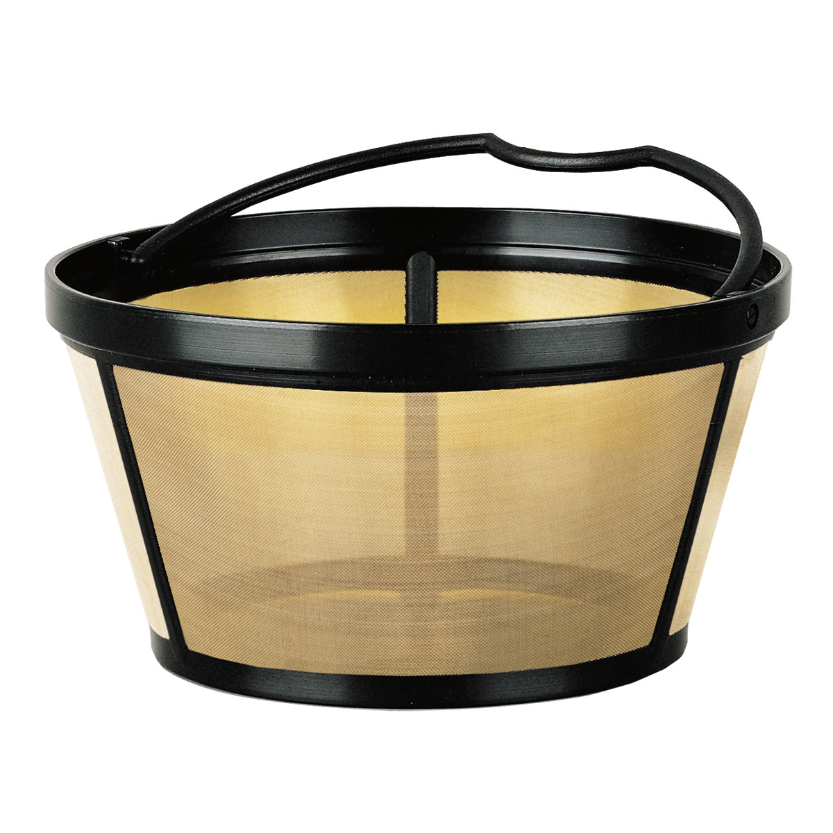 Mr. Coffee 12-Cup Reusable Gold Tone Coffee Filter