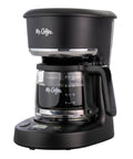 Mr. Coffee 5-Cup Programmable Coffee Maker, Mini Brew with Water Filtration and Nylon Filter