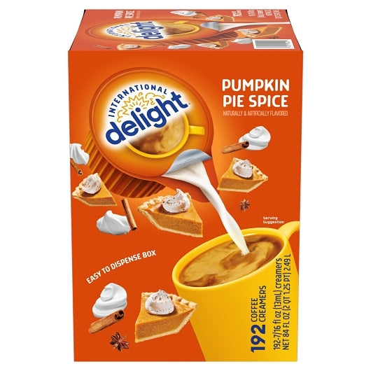 International Delight Limited Edition Seasonal Pumpkin Pie Spice Creamer Single Serve