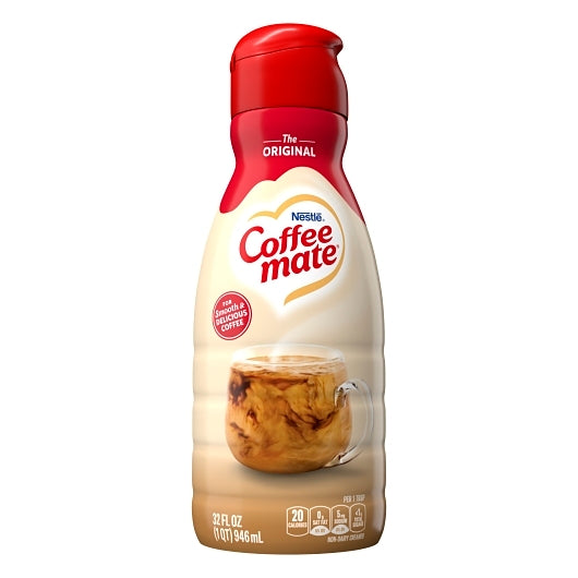 Coffee Mate Liquid Original Creamer, 32 Fluid Ounce