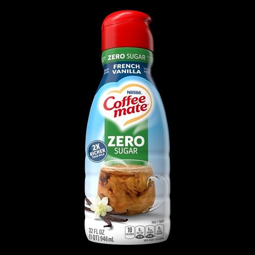 Coffee Mate French Vanilla Sugar Free Creamer, 32 Fluid Ounce