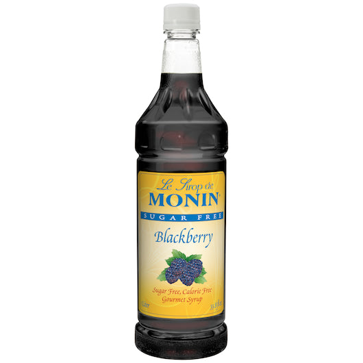 Monin Sugar Free Blackberry Syrup, 1 Liter