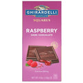 Ghirardelli Dark Chocolate Raspberry Squares Bar, 0.3 Pound