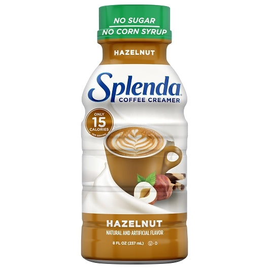 Splenda Hazelnut Coffee Creamer, 8 Fluid Ounce