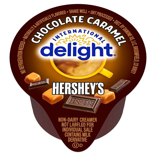 International Delight Hershey Chocolate Caramel Creamer Single Serve