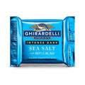 Ghirardelli Intense Dark 60% Cacao Sea Salt Square, 0.025 Pound