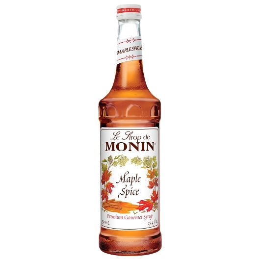 Monin Maple Spice Syrup, 750 Milliliter