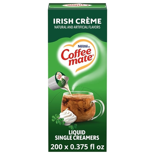 Coffee Mate Irish Creme Single Serve Liquid Creamer, 18.7 Fluid Ounce