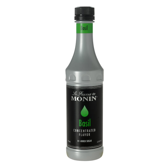 Monin Basil Concentrate Flavor, 375 Milliliter