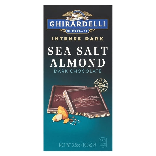 Ghirardelli Intense Dark Sea Salt Soiree Bar, 0.219 Pound