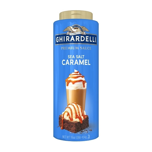 Ghirardelli Premium Sea Salt Caramel Sauce, 454.4 Pound